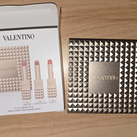 Valentino Other - Valentino Limited Edition Studded Lipstick Set
